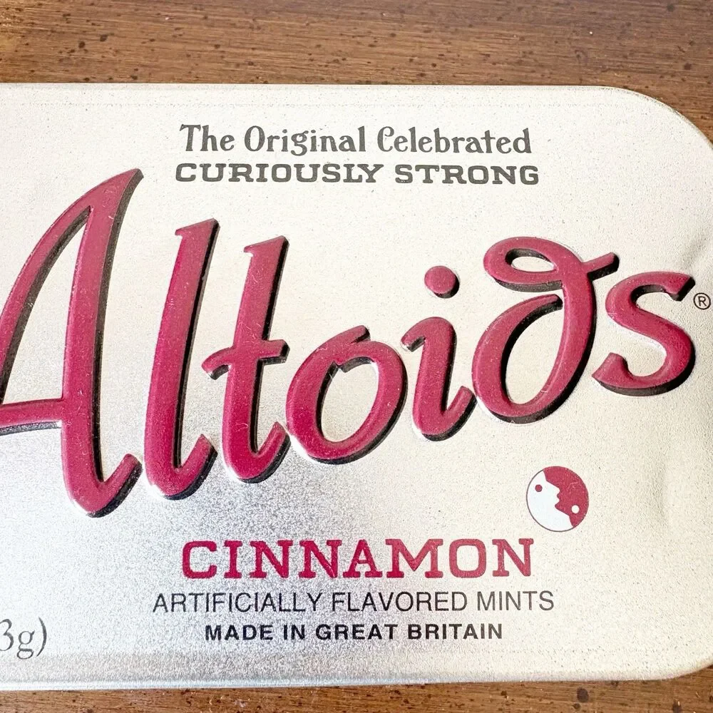 Vintage Rare Callard & Bowser Altoids “THE BIG TIN” Cinnamon 10 Oz Empty Box